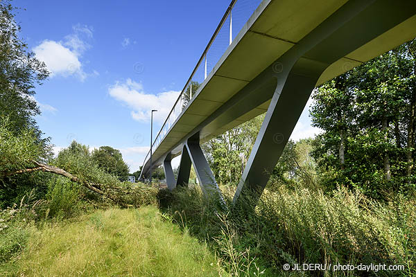 Passerelles Parkbos à Gand
Zoé Borluutbrug